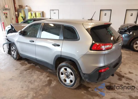 2017 Jeep Cherokee Sport из США, поврежденный, VIN 1C4PJLAS4HW619190
